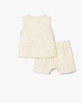 Baby-Set aus Baumwolle, ohne &Auml;rmel
