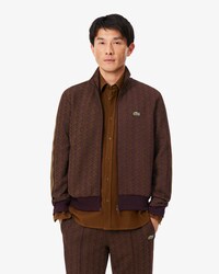Track-Jacke Paris aus Jacquard mit Rei&szlig;verschluss