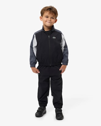 Sport-Trainingsanzug mit Colorblock-Design