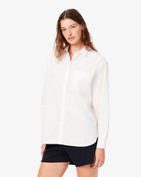 Oversized-Hemd aus Baumwollpopeline