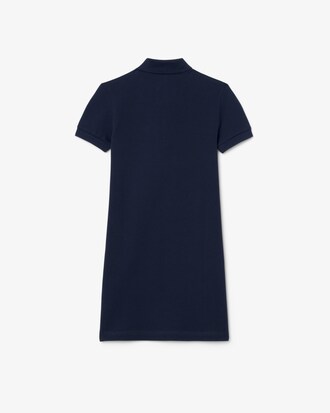 Polokleid aus Piqu&eacute;