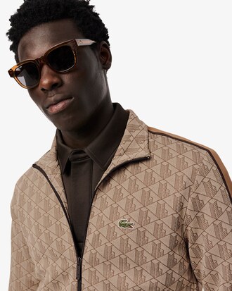 Track-Jacke Paris aus Jacquard mit Rei&szlig;verschluss