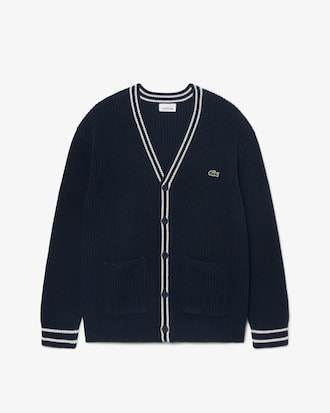 Cardigan aus Baumwolle und Wolle