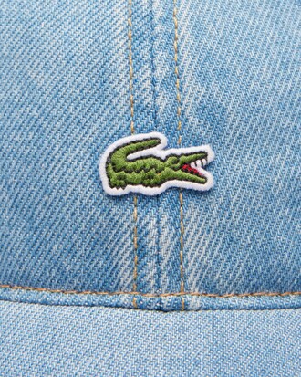 Cap aus Baumwoll-Denim