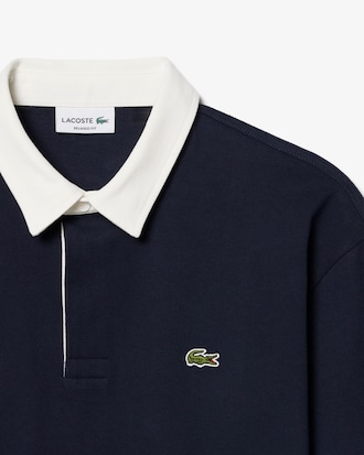 Relaxed Fit-Rugby-Polohemd aus Jersey