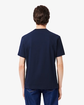 Französisches T-Shirt mit gesticktem Badge