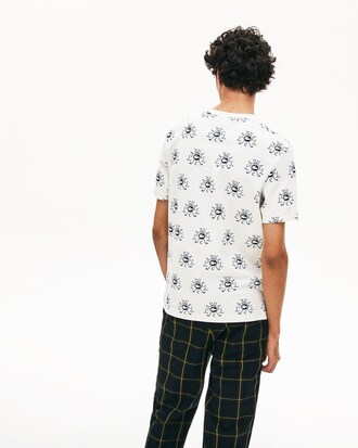 Unisex LACOSTE L!VE T-Shirt mit Le Club LACOSTE Aufdruck