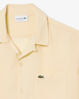 Relaxed Fit-Hemd aus Leinen