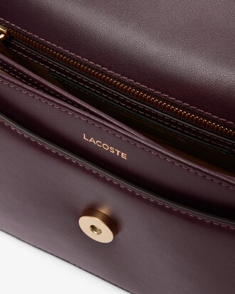 Ledertasche Tennis Bliss mit Klappverschluss