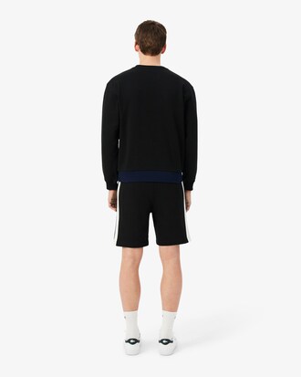 Regular Fit-Baumwollshorts mit Colorblock-Design