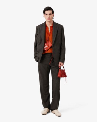 Slim Fit-Polohemd Runway aus Satin-Piqu&eacute;