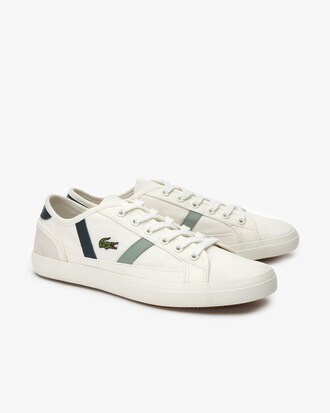 Damen-Sneakers SIDELINE aus Canvas und Leder
