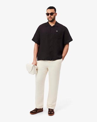 Relaxed Fit-Hemd aus Leinen