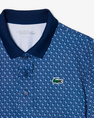 Golf-Polohemd mit UV-Schutz, Regular Fit