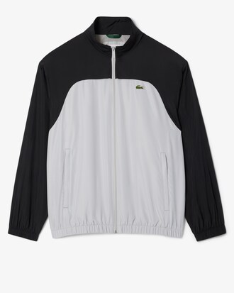 Wasserabweisende Trainingsjacke mit Colorblock-Design