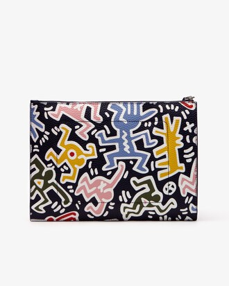 Damen Unterarmtasche mit Keith Haring Print