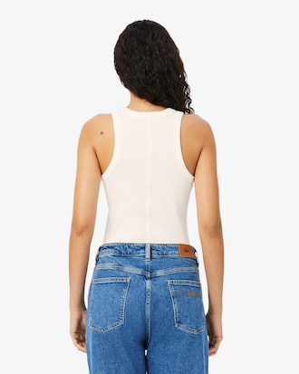 Slim Fit-Tanktop aus Baumwolle