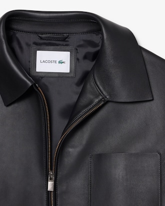 Kurze Lederjacke