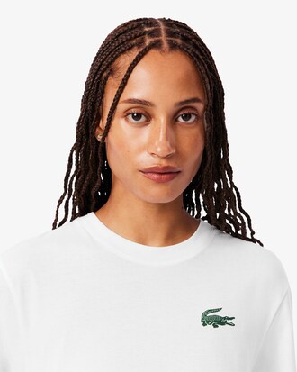 Loungewear-T-Shirt aus Baumwolljersey