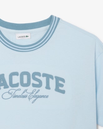 T-Shirt aus Baumwolle mit Lacoste-Branding