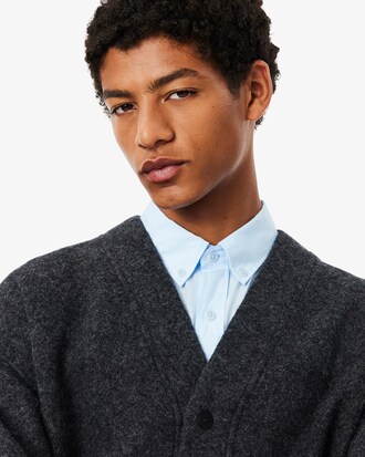 Oversized-Cardigan aus Wolle