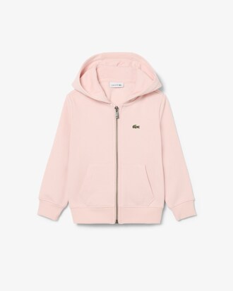 Unisex-Sweatshirt aus Fleece mit Rei&szlig;verschluss