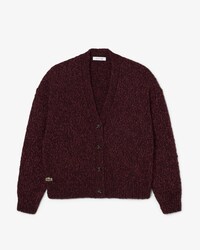 Cardigan aus mercerisierter Wolle