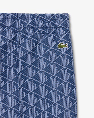 Flared-Trainingshose mit Monogramm