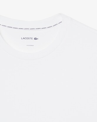 Loungewear-T-Shirt aus Baumwolle mit Druck