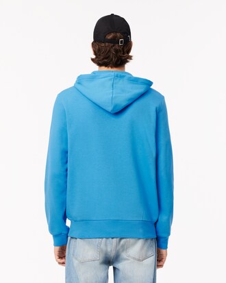 Hoodie aus Fleece mit Reißverschluss