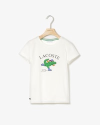 Mädchen-Geschenkset: Baumwoll-T-Shirt mit Krokodil und Überraschung