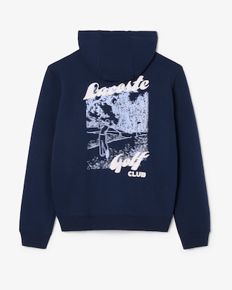 Golf-Hoodie aus Fleece mit Print