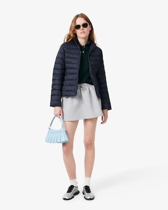 Water-Repellent Quilted Puffed Jacket