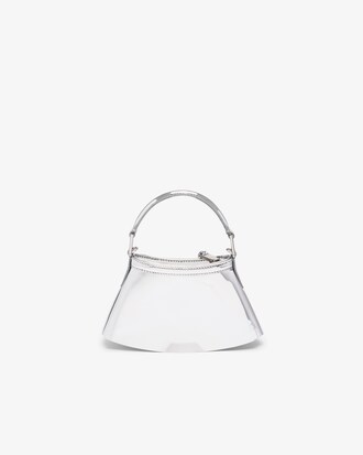 Tasche Lenglen XXS Runway aus verspiegeltem Leder