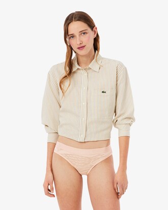 Mesh-Slip mit Logo-Bund