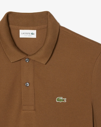 Slim Fit-Polohemd L.12.12 aus Piqu&eacute;