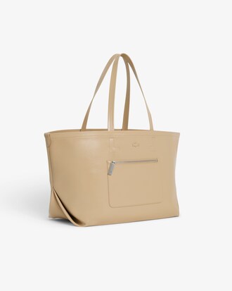 Gro&szlig;e, leichte Tote Bag aus gl&auml;nzendem Material