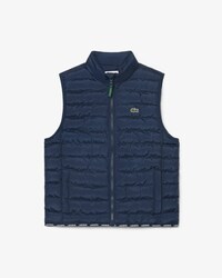 Gesteppte Unisex-Weste aus Taft