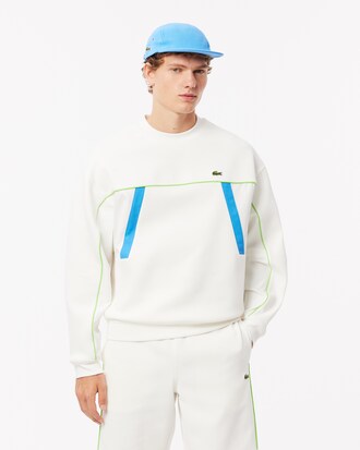 Loose Fit Piqué-Sweatshirt