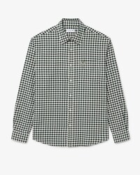 Regular Fit-Hemd aus kariertem Flanell