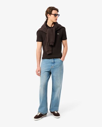 Slim Fit-Polohemd L.12.12 aus Piqué