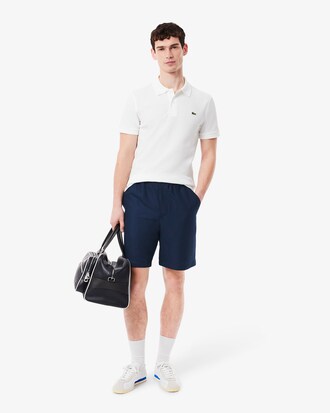 Regular Fit-Shorts aus Leinen