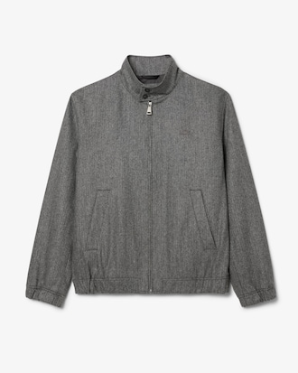 Harrington-Jacke aus Wolle