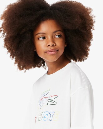 Oversized T-Shirt aus Baumwolle mit Print   