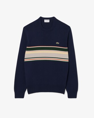 Französischer Pullover mit Streifen