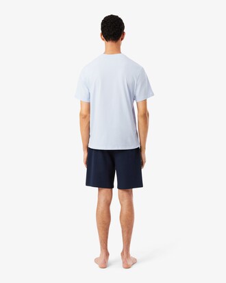 Straight Fit-Pyjamashorts aus Fleece