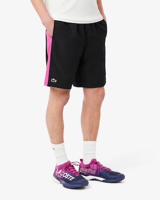 Sportshorts mit Marken-Print