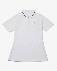 Damen Golf-Poloshirt mit Mesh-Eins&auml;tzen LACOSTE SPORT