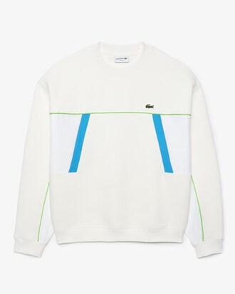 Loose Fit Piqué-Sweatshirt