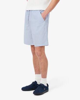 Gestreifte Relaxed Fit-Shorts